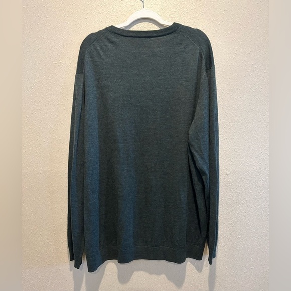 Hart Schaffner Marx Extra Fine Merino
Wool Sweater Big Man Tall Green 3XT - Picture 2 of 5